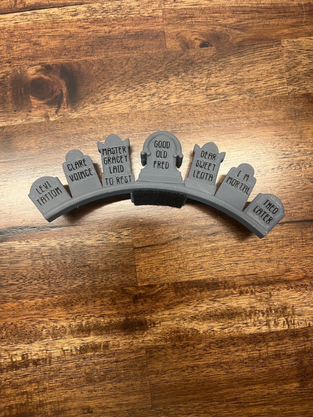 Tombstone Halloween Crown Mickey Disney Factory 55 Velcro Tiara